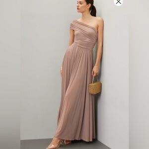 Ronny Kobo Collection Killian Gown - Ruched One Shoulder Gown
